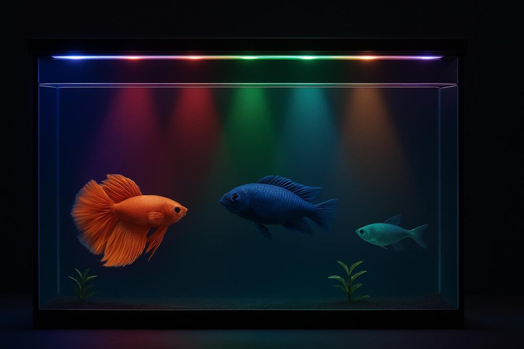 Best Lighting Spectrum for Enhancing Fish Coloration
