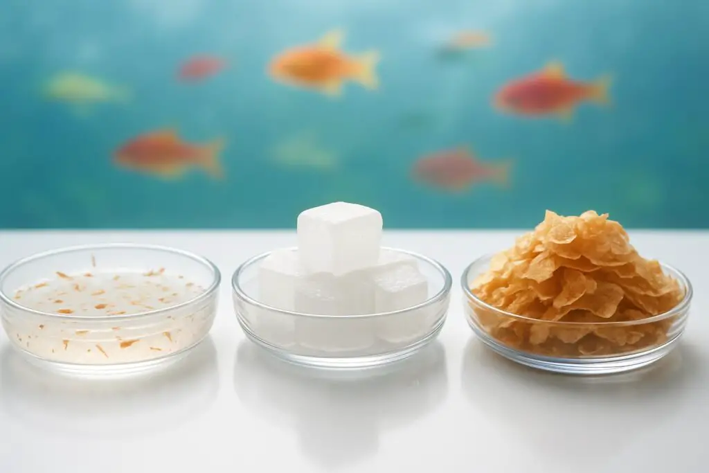 Detailed Guide on Feeding Live vs. Frozen vs. Flake Fish Food