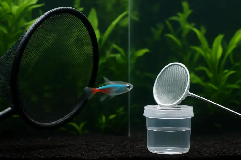 How to Safely Catch and Net Fast-Moving Aquarium Fish