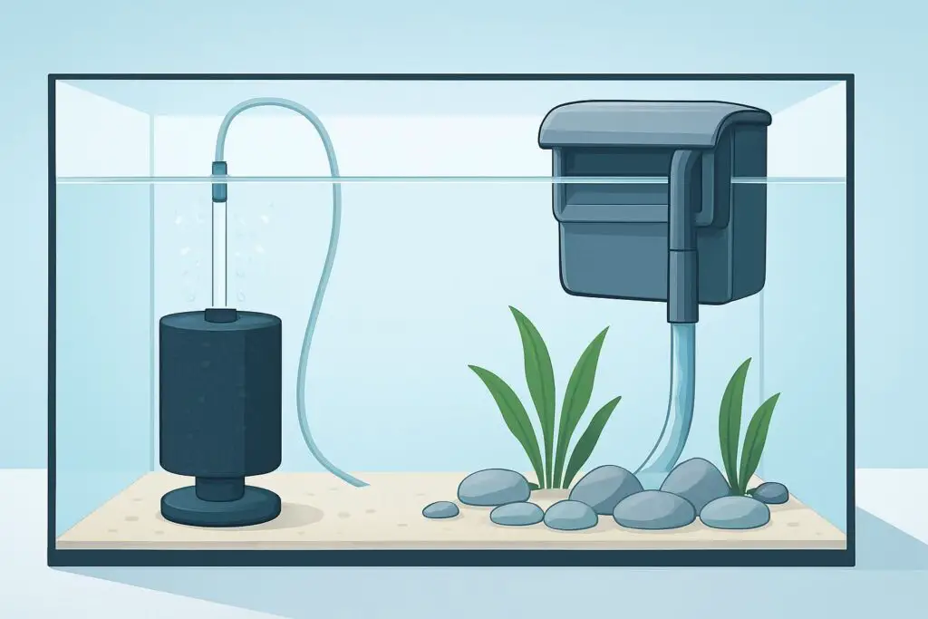 Comparing Sponge Filters vs. Hang-on-Back Filters