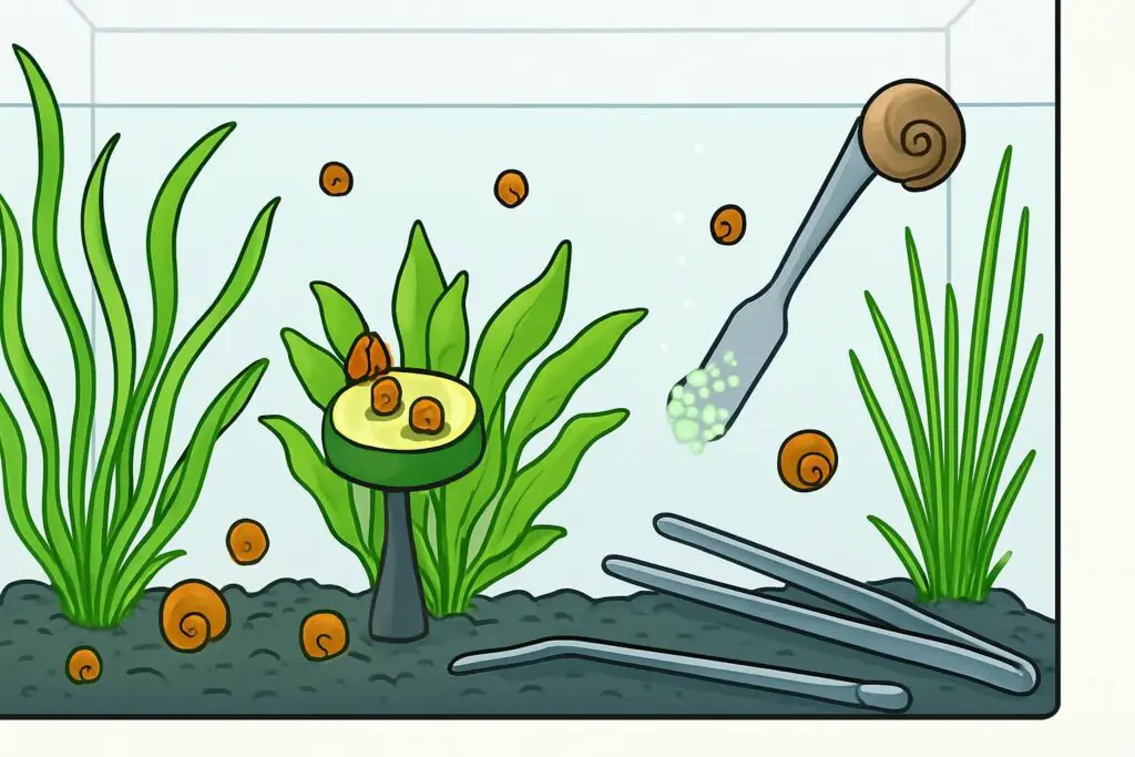 Guide to Identifying and Removing Pest Snails in Planted Tanks
