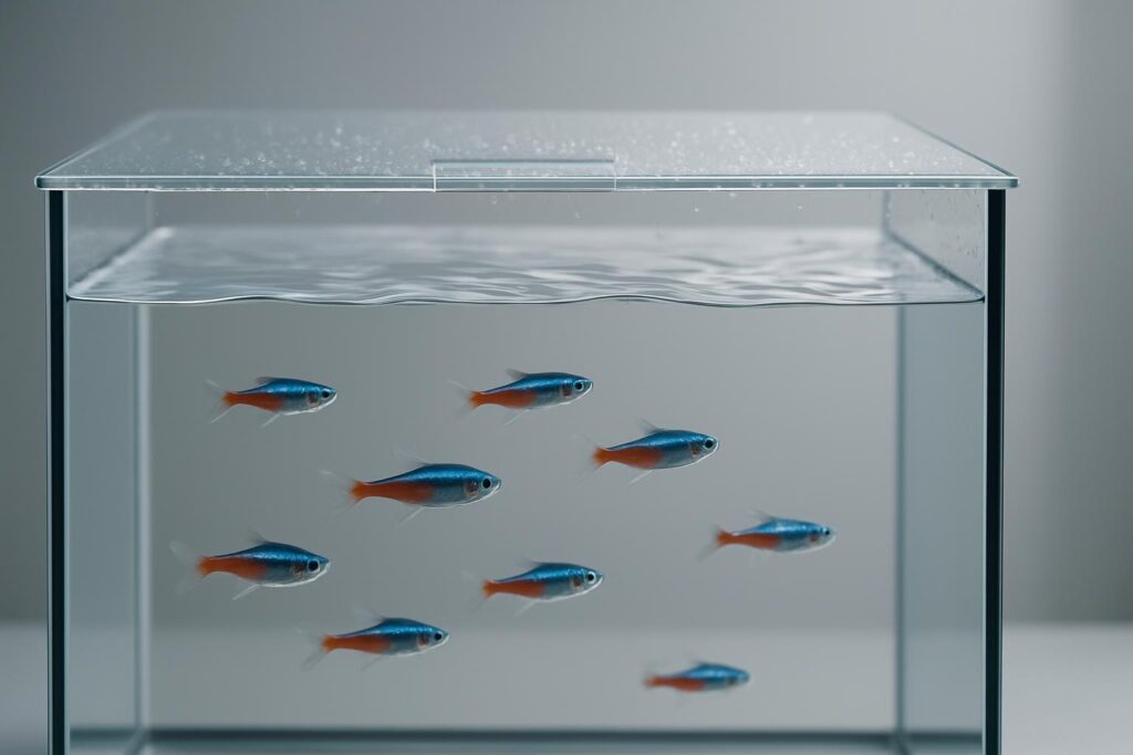 Why Every Aquarium Needs a Lid: Preventing Jumps and Evaporation