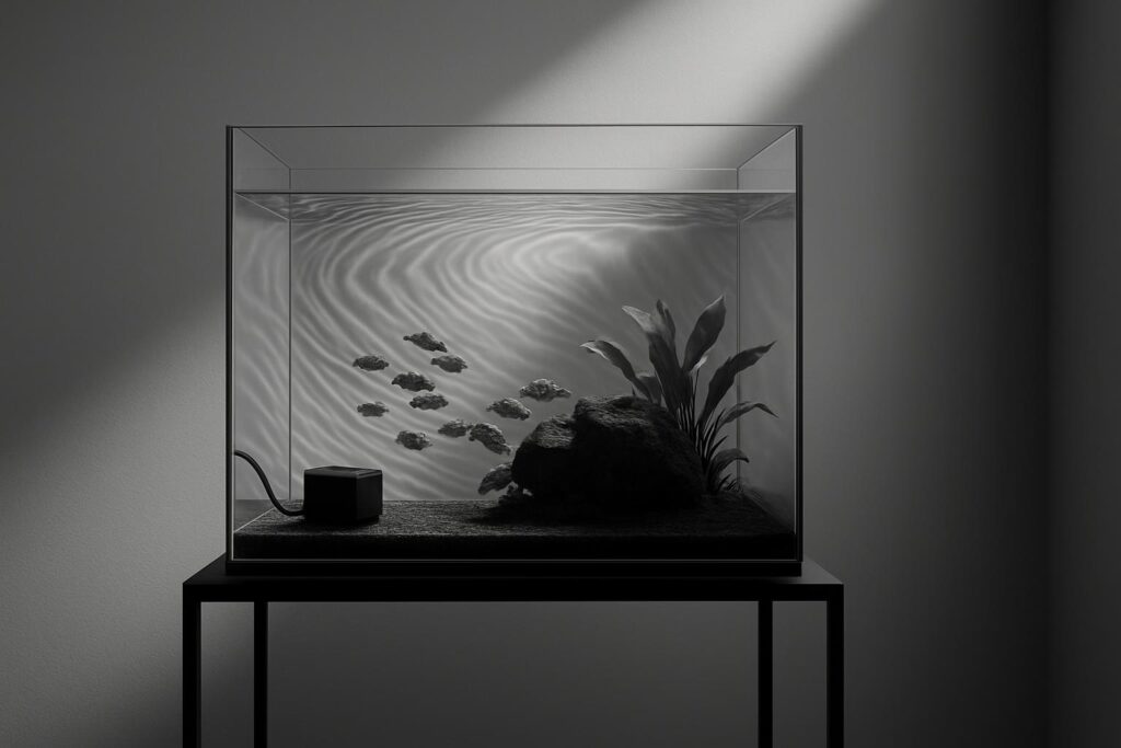 The Impact of Aquarium Noise and Vibrations on Fish Stress