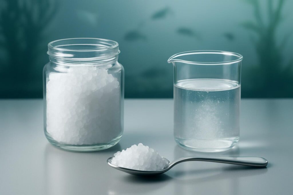 A Guide to Using Aquarium Salt: Benefits and Dosages