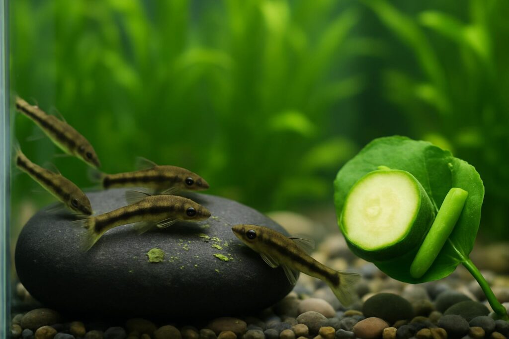4 Best Foods for Otocinclus Catfish: Wafers and Fresh Foods